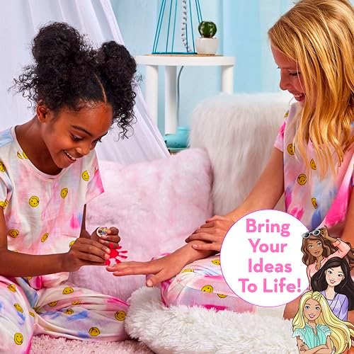 Horizon Group USA Makeup Artist Magazine Kit, Barbie Nail Art - Image 5