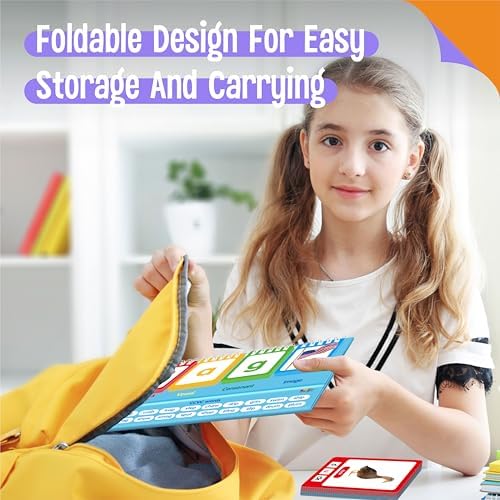 CVCC & CCVC Flip Chart with Word Cards, 40 Words Builder Phonic Game, Foldable Flip Chart with 20 Word Cards, Manipulative Spelling Toy Educational Learning Tool for Students, School Supplies - Image 6