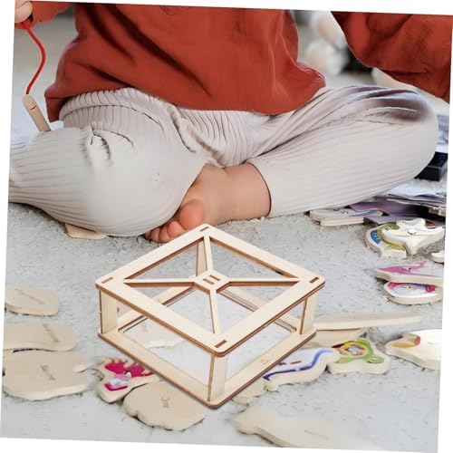 DIY Holographic Projector Science Kit for Stem Education Interactive Optical Experiment with Sturdy Structure and Step Instructions for Learning and Family Fun - Image 6