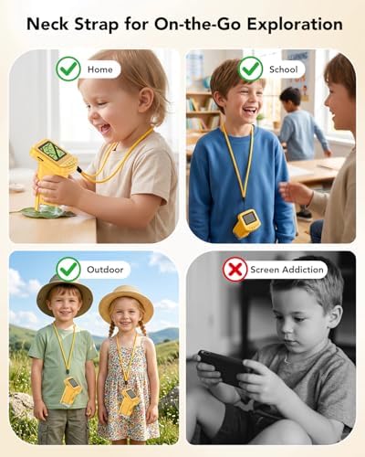 Handheld Portable Microscope for Kids, 120X-1200X for Ages 6-12 Boys Girls - Image 6