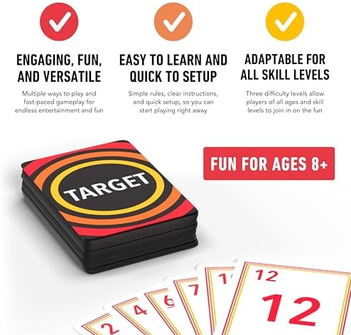 Elevate Prep Target Math Game | A Teacher-Recommended, Fast-Paced Mental Math Game for Practicing Addition, Subtraction, Multiplication, & Division | Ages 8+ - Image 3