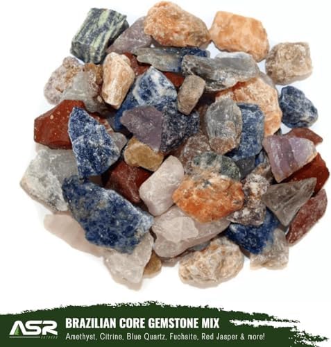 ASR Outdoor 5lb Rough Gemstone Mining Kit Geology Paydirt Classifier and ID Chart (Brazilian) - Image 5