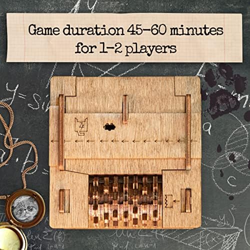iDventure Cluebox Schroedinger's Cat, Brain Teaser Puzzle Box for Adults - Image 2