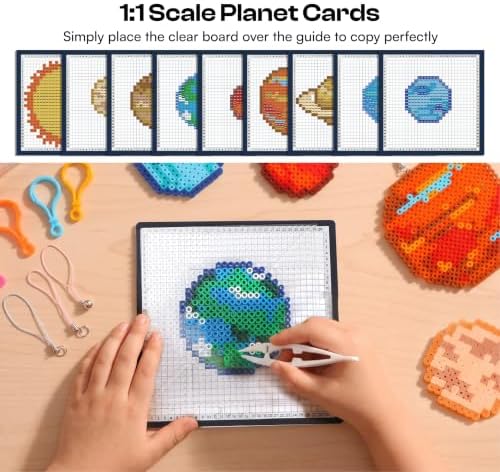 Caydo Solar System Fuse Beads Kit, STEM Space Science Toys Gift for Kids - Image 2