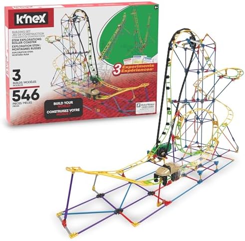 K'NEX Education - STEM Explorations: Roller Coaster Set ‚ 546 Pieces, Creative Building Set‚ Ages 8+ by KNEX%7CConstructionToys
