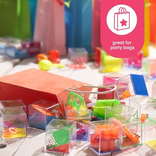 THE TWIDDLERS 12 Pack Brain Teaser Puzzle Cubes, Kids Party Favors - Assorted Difficulty Levels, Christmas Goodie Bag Fillers, Birthday Party Toys, Educational Classroom Prizes, Gifts for Boys Girls - Image 6