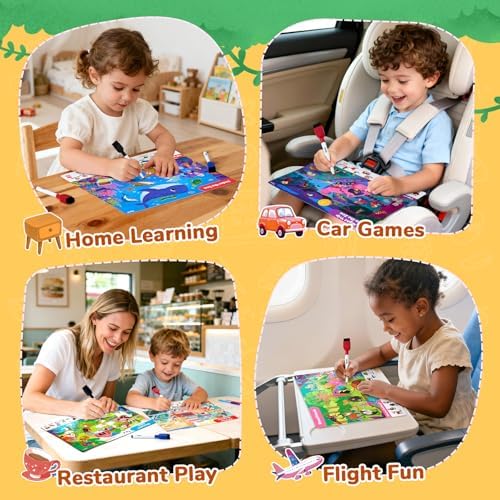 JoyCat Search & Find Books, Animal Preschool Learning Activities for 3-5 - Image 6