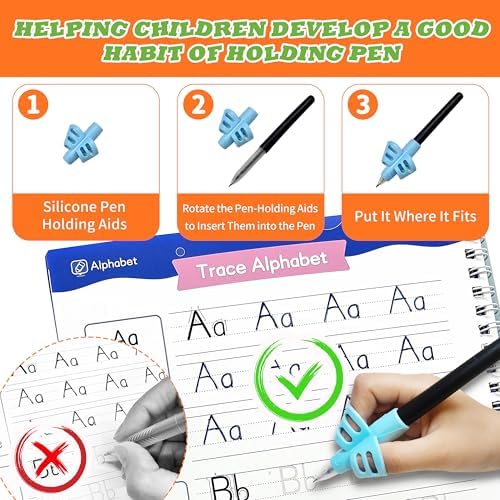 Magic Grooved Writing Practice for Kids, Reusable Grooved Workbook - Image 6