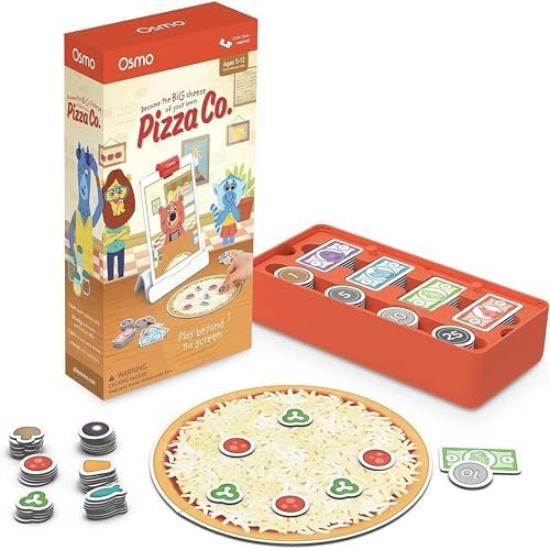 Osmo Pizza Co. – Interactive Math & Communication Skills Game for Kids Ages 5–12, Base NOT Included by Osmo
