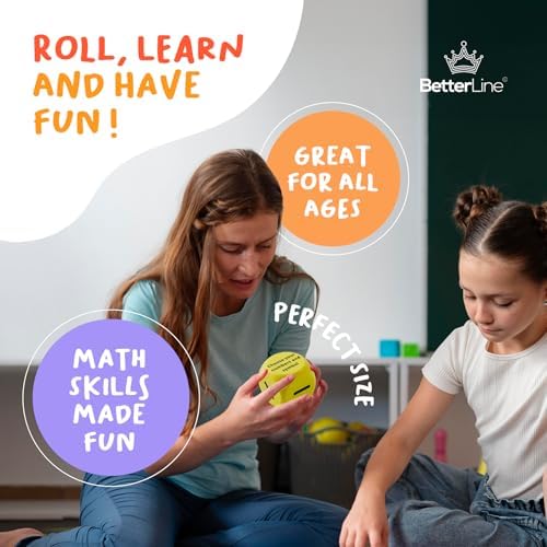 BETTERLINE Math Dice Game Kids Teens Adults Math Skill Game Educational - Image 3