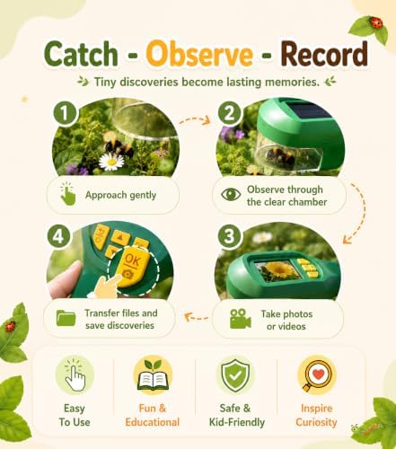 Bug Catcher for Kids with Camera & Auto-Focus - Image 2