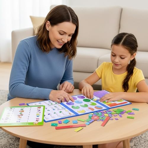 Magnetic Fraction Educational Puzzle, Magnetic Fraction Playbook - Image 5