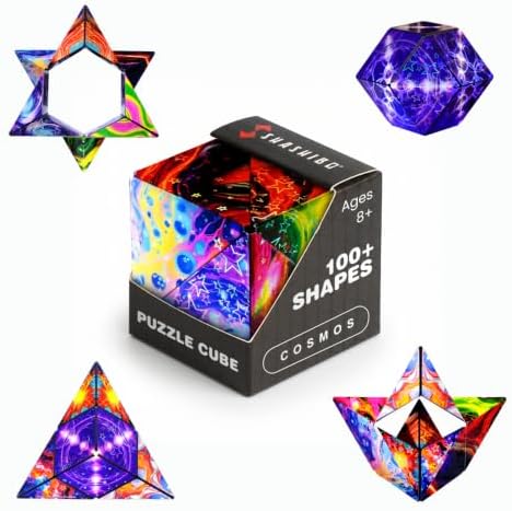 Shashibo DODECA Magnetic Puzzle Cube, Stress Relief Fidget Toy by SHASHIBO