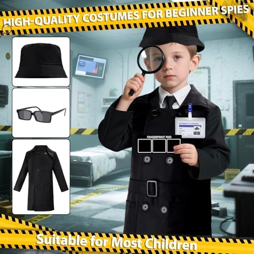 deAO Spy Kit for Kids, Detective Outfit with spy Gear for Boys and Girls - Image 3