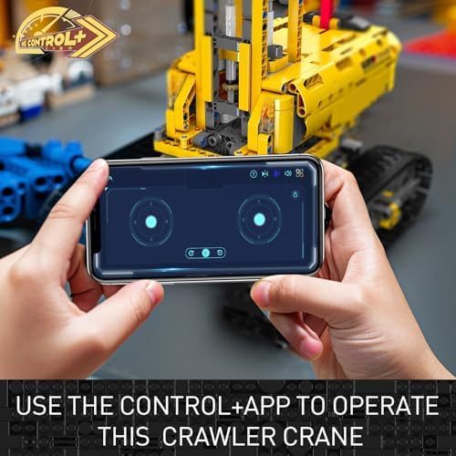 Mould King MOC Crawler Crane Advanced Building Kit for Adults, MOC Mobile Crane Heavy-Duty Truck Sets to Build, APP Control Large Engineering Vehicles, Construction Model Toy for Youth (1731 PCS) - Image 5