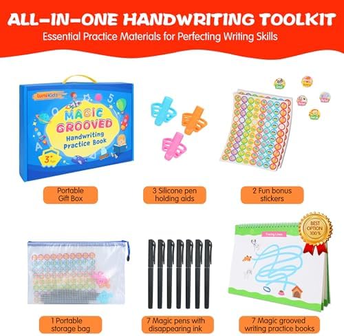 Magic Grooved Writing Practice Books for Kids 3-8 - Image 3