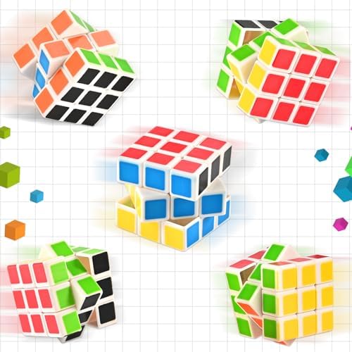 GOLDGE 40 Mini Cube Puzzles, 1.18in 3x3, Fun Party Favors for Kids - Image 5