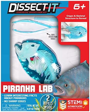 Dissect-It, Piranha Dissection Kit, STEM Toys for Kids, Ages 6+ - Image 2