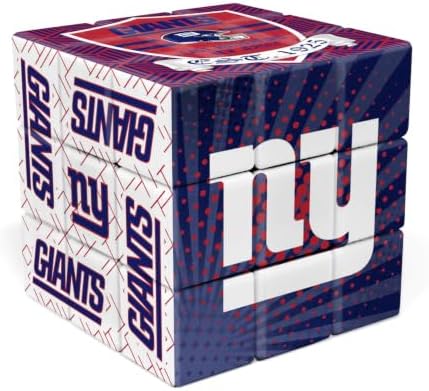 Party Animal NFL Football Speed Cube Puzzle, New York Giants by PartyAnimalInc