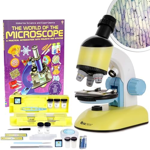 AmScope M44-KT-WM 200X Compound Starter Microscope Kit w/Dual by AmScope
