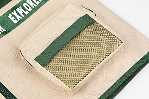 ReliBeauty Kids Explorer Kit Role for Play- Cargo Vest, Pants and Hat Set - Image 3