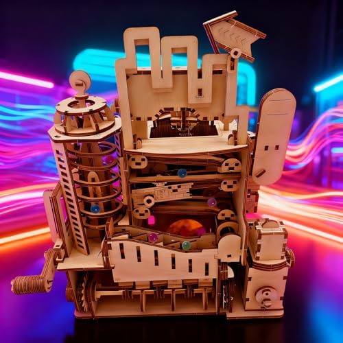Wooden 3D Puzzle for Adults DIY Model Kits Wood Mechanical Crafts Set to Build Gift for Women Men Age 14+ Years Old - Image 6