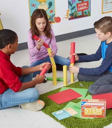 Carson Dellosa Stem Challenges, Seasonal, Physical, Life, Earth & Space Science Kits for Kids Ages 8-12, Educational Games and Experiments for 3rd Grade and Up (Pack of 6) - Image 6
