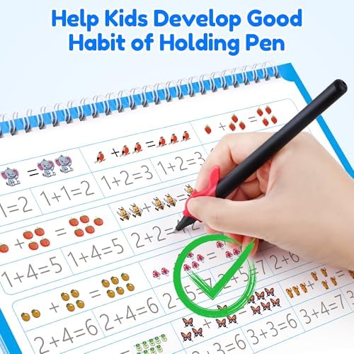 Magic Grooved Writing Practice for Kids 3-8, Grooved Handwriting Workbook - Image 6
