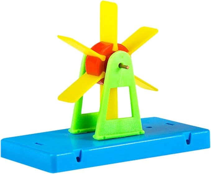 Water Wheel Science Experiment Set Kids Hands On Assembly Toy Physics Learning Tool for Children and Teens Aged 6＋