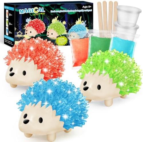 sdaymol Crystal Growing Kit,Science Kits for Kids Age 8-12,DIY Science Experiments Lab Learning & Educational Toys,STEM Projects Toys Gifts for Boys & Girls Ages 8 9 10 12 by sdaymol
