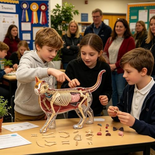 4D Cat Anatomy Model 4D Learning Aid - Image 3