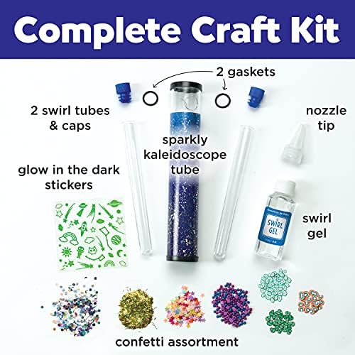 Creativity for Kids Magic Swirl Kaleidoscope Kit - Make Your Own Kaleidoscope for Kids, STEM Toys (Ages 6+) - Image 5