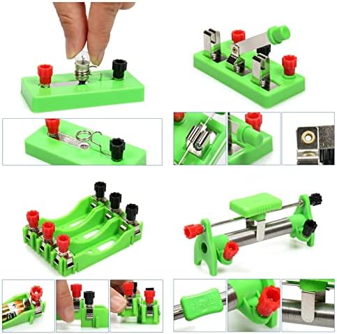 Physics Labs Basic Electricity Discovery Circuit and Magnetism Experiment Kits for High School Students Electromagnetism Elementary Electronics, - Image 2