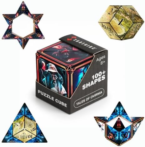 Shashibo DODECA Magnetic Puzzle Cube, Stress Relief Fidget Toy by SHASHIBO