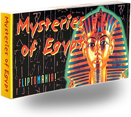 Mysteries of Egypt Flipbook for Kids 6-12, Animation Flip Book for Children by Fliptomania