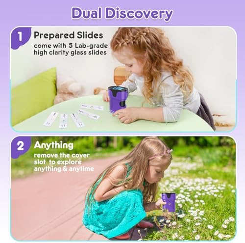 Kids Digital Microscope Science Gift: Complete STEM Toy Kit for Ages 4-12 - Image 5