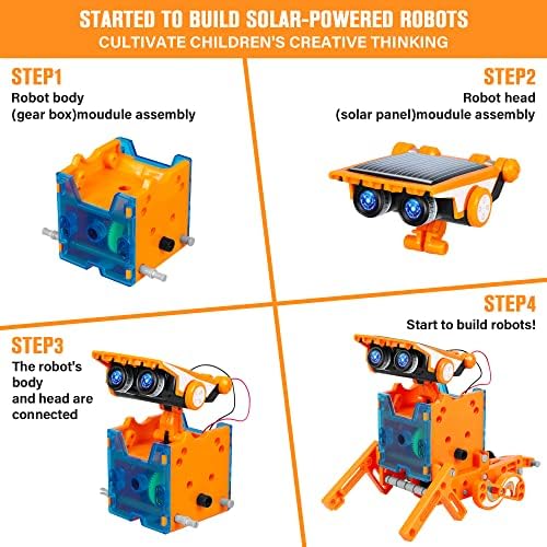 STEM 13-in-1 Education Solar Power Robots Toys for Boys Age 8-12 - Image 3