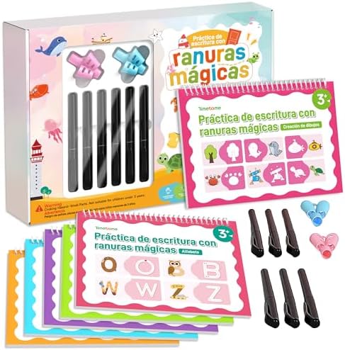 Spanish Writing Practice Book for Kids Ages 3-8 by TIMETOME