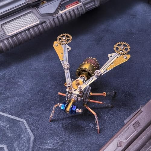 3D Metal Model Kits Insect Bug Mechanical Steampunk Science Kit Metal Building DIY Projects Arts and Crafts Hobby Kits Gift Ideas for Birthday & Christmas (Mechanical Insect) - Image 6