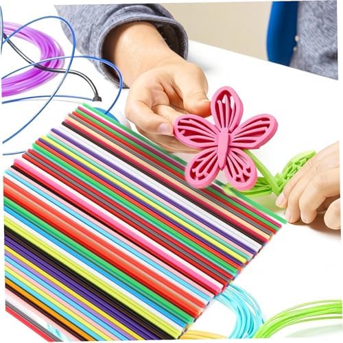 110pcs Printing Pen 3D Pens for Ages 10-12 3D Printer Filament 3D Pen Filament Refills 3-d Painting Pen 3D Doodler Pen Flexible Filament 3D Pen Wires Doodle Pen Refill Plastic - Image 7