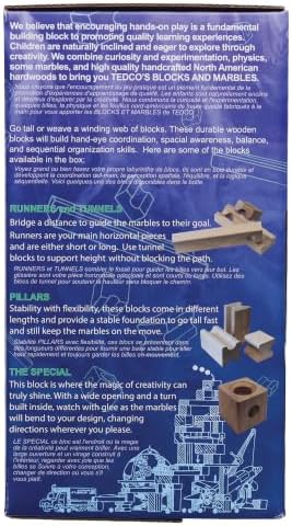 TEDCO Blocks and Marble Run for Children 4+ Years - Image 3