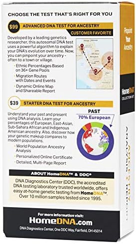 Ancestry Analysis + Report | Choose The Test That's Right for You | at-Home DNA Test Kit | Lab Fees NOT Included | Kit ONLY - Image 3
