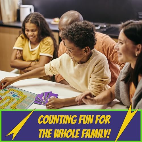 Point Action – Fast-Paced Math Dice Board Game – Add, Subtract & Race to Win – Fun Educational Family Game - Image 3