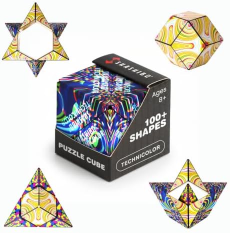Shashibo DODECA Magnetic Puzzle Cube, Stress Relief Fidget Toy by SHASHIBO