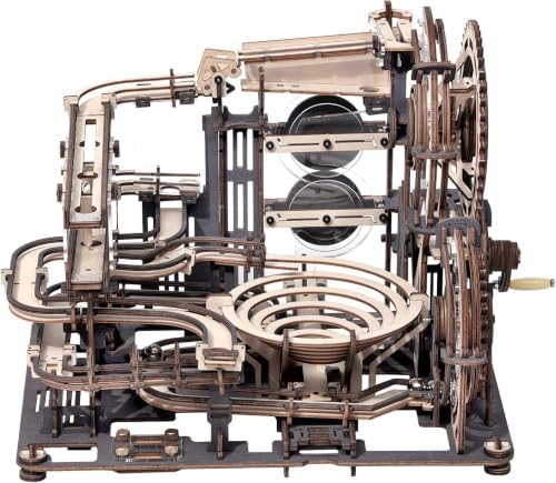 ROKR 3D Wooden Puzzles for Adult, Marble Run Puzzle Model Mechanical Marble Run Building Kits DIY Toy Hobbies for Adults for Men, Women by ROKR-InterestingSmartPuzzleToys