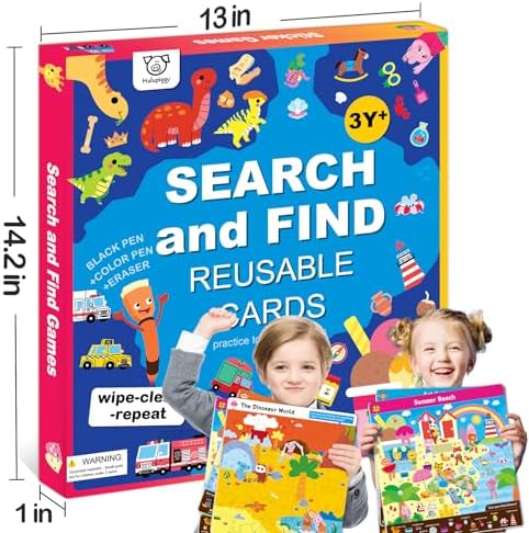 Search and Find Reusable Activity Book for Kids Ages 3-8 - Image 6