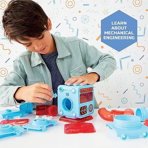 Discovery DIY Prize-Pod Robot Kit, 52-Piece Vending Machine Building Set, 12 Transforming Capsules, Educational Science Experiment, Engineering STEM Project, Robotics Toy Gift Kids Age 8+ - Image 3