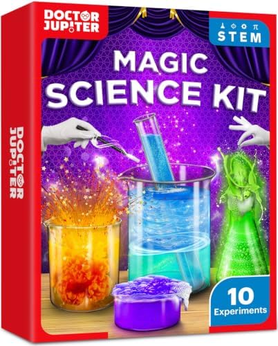Doctor Jupiter Magic Science Experiments Kit for Kids Ages 8+ by DoctorJupiter