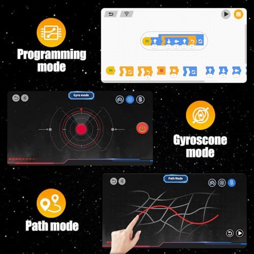 Gohero Robot Building Kit，5 in 1 STEM Toys for Boys Toys Age 8-10 with Remote & App Control，Robotics Technic Kits with 16 LED Expressions，Christmas & Birthday Gifts for Teen Boys & Grils (373 PCS) - Image 5