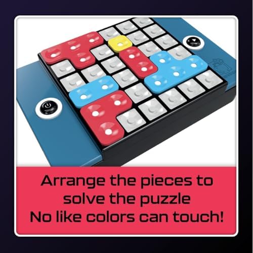 Brainwright - Puzzle Bright - Interactive Light-Up Brain Teaser with 300+ Challenges, Ages 8+, 1+ Players - Image 4